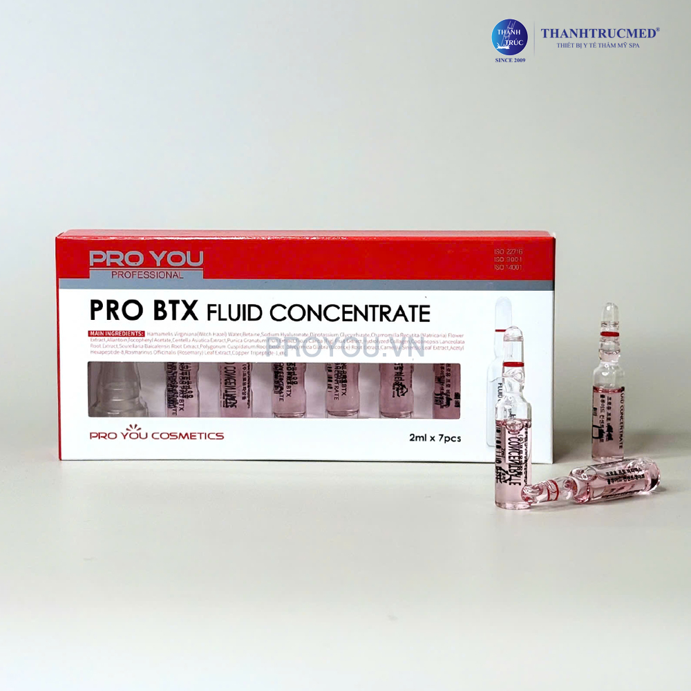 Pro BTX Fluid Concentrate PROYOU - Tinh chất chống lão hóa & tăng độ đàn hồi da