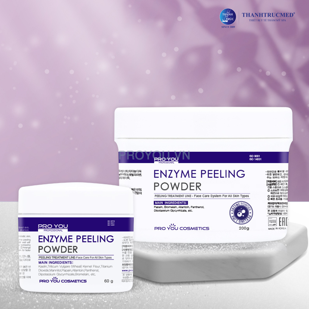 Enzyme Peeling Powder PRO YOU - Bột tẩy da chết Enzyme dịu nhẹ