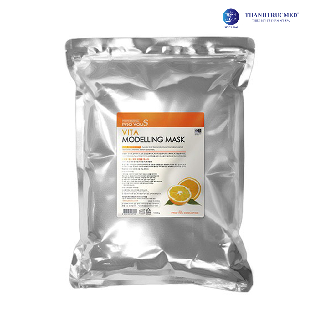 Vita Modeling Mask PRO YOU S - Mặt nạ Vitamin dưỡng sáng da cao cấp