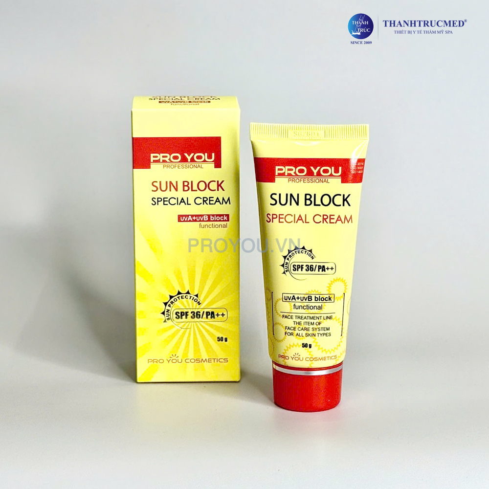 Sun Block Special Cream/SPF36/PA++ PROYOU