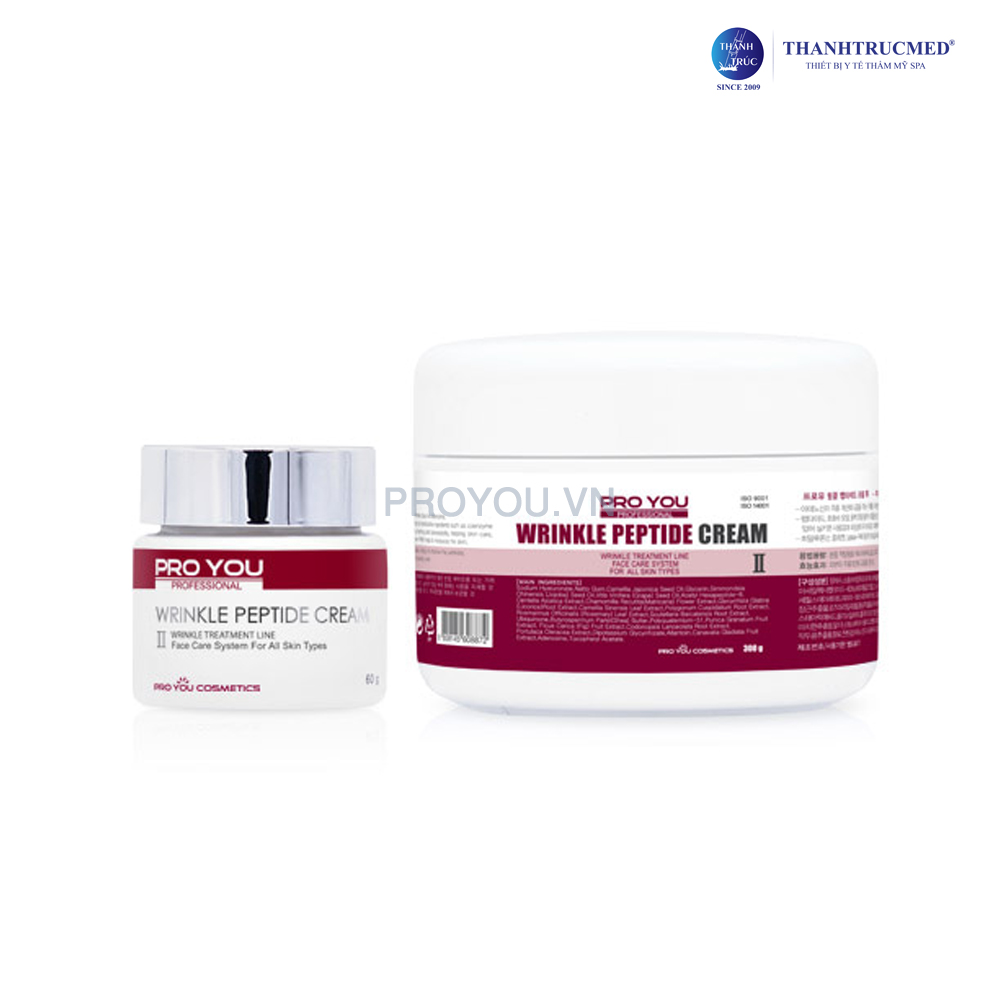 Wrinkle Peptide Cream II PRO YOU - Kem dưỡng chuyên sâu giảm nhăn và phục hồi da